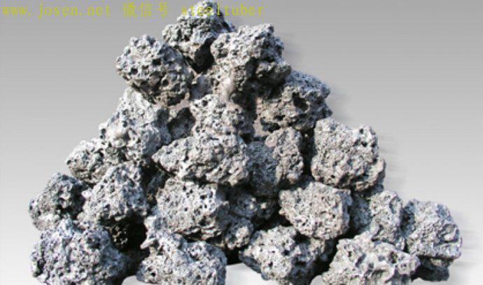 多孔隙的燒結礦.jpg 多孔隙的燒結礦.jpg