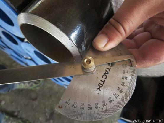 鋼管管端坡口測量 鋼管管端坡口測量